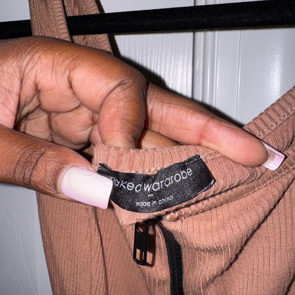 Naked Wardrobe snatch snd zipper corset - Picture 3 of 5